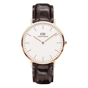 Daniel Wellington Classic York Men Watches Rose Gold | HQ1367294