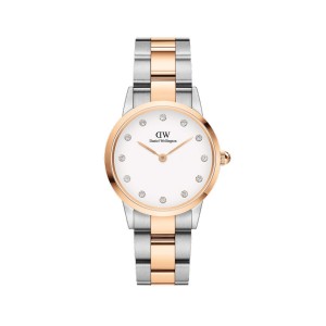 Daniel Wellington Iconic Link Lumine Women Watches Rose Gold | EM4132659