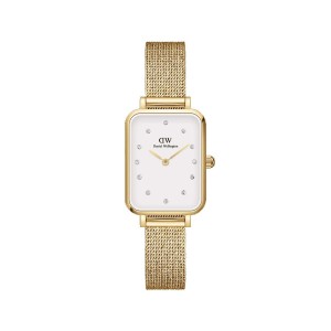 Daniel Wellington Quadro Lumine Pressed Evergold Women Watches Gold | VW0958316