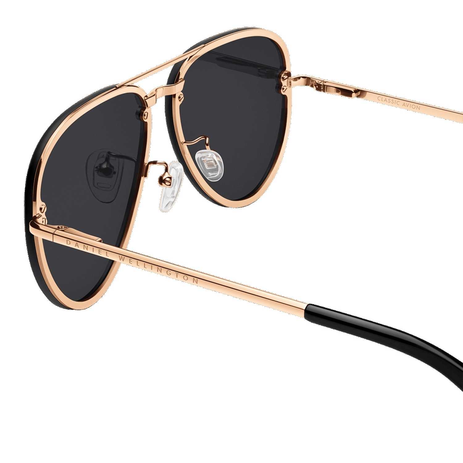 Daniel Wellington Avion Steel Sunglasses Rose Gold | VR3805764