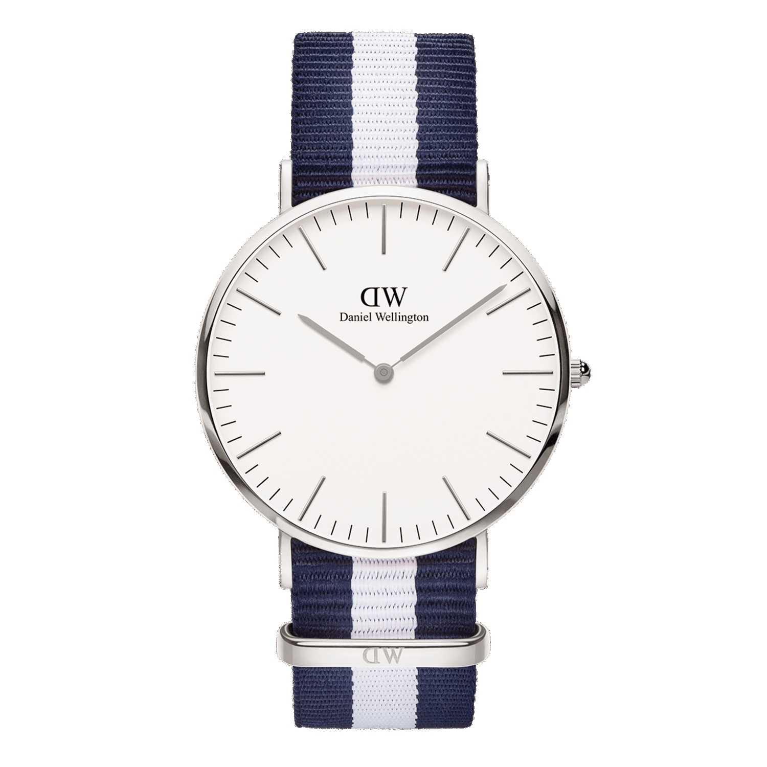 Daniel Wellington Classic Glasgow Men Watches Silver | YM5948673