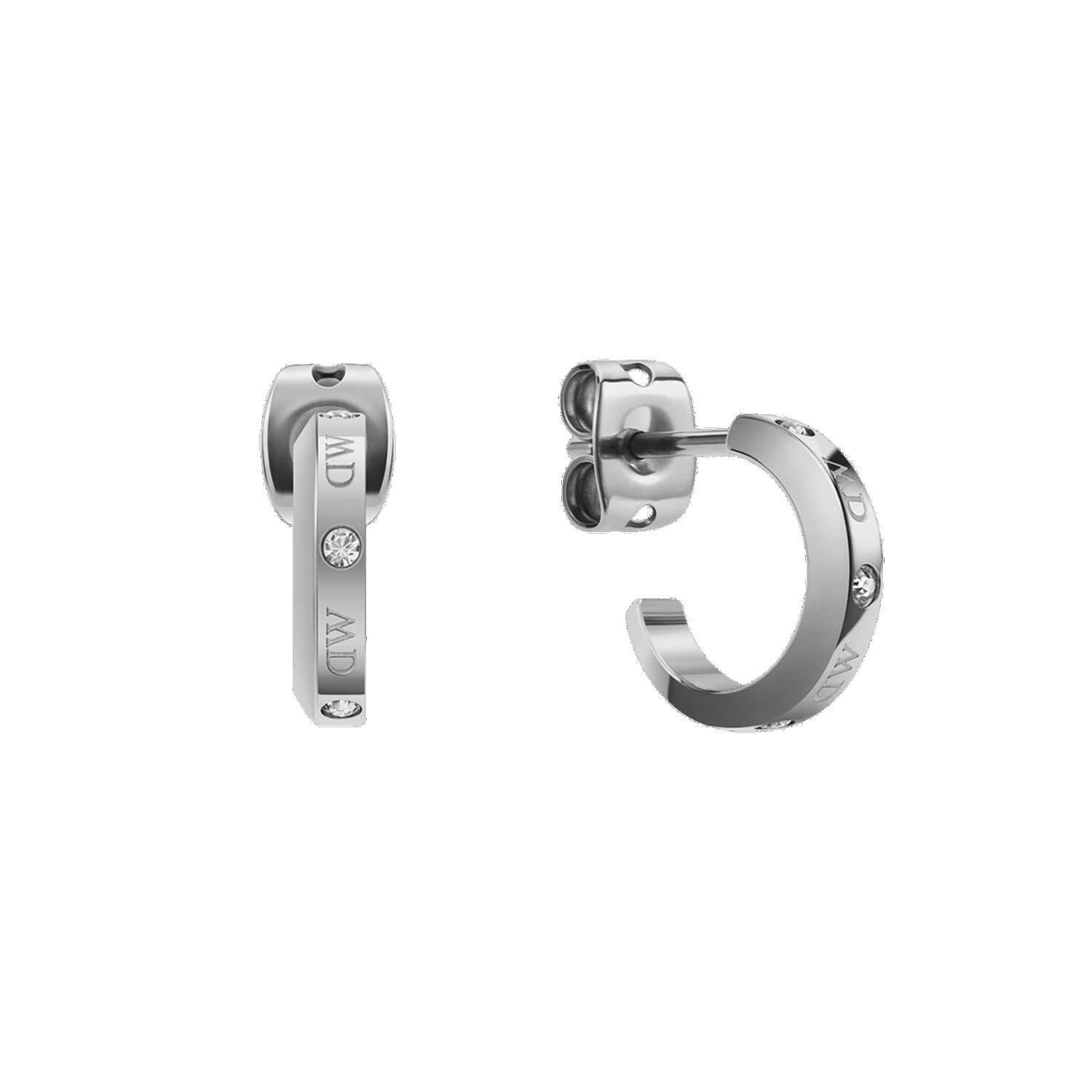 Daniel Wellington Classic Lumine Earrings Silver | YE5697813