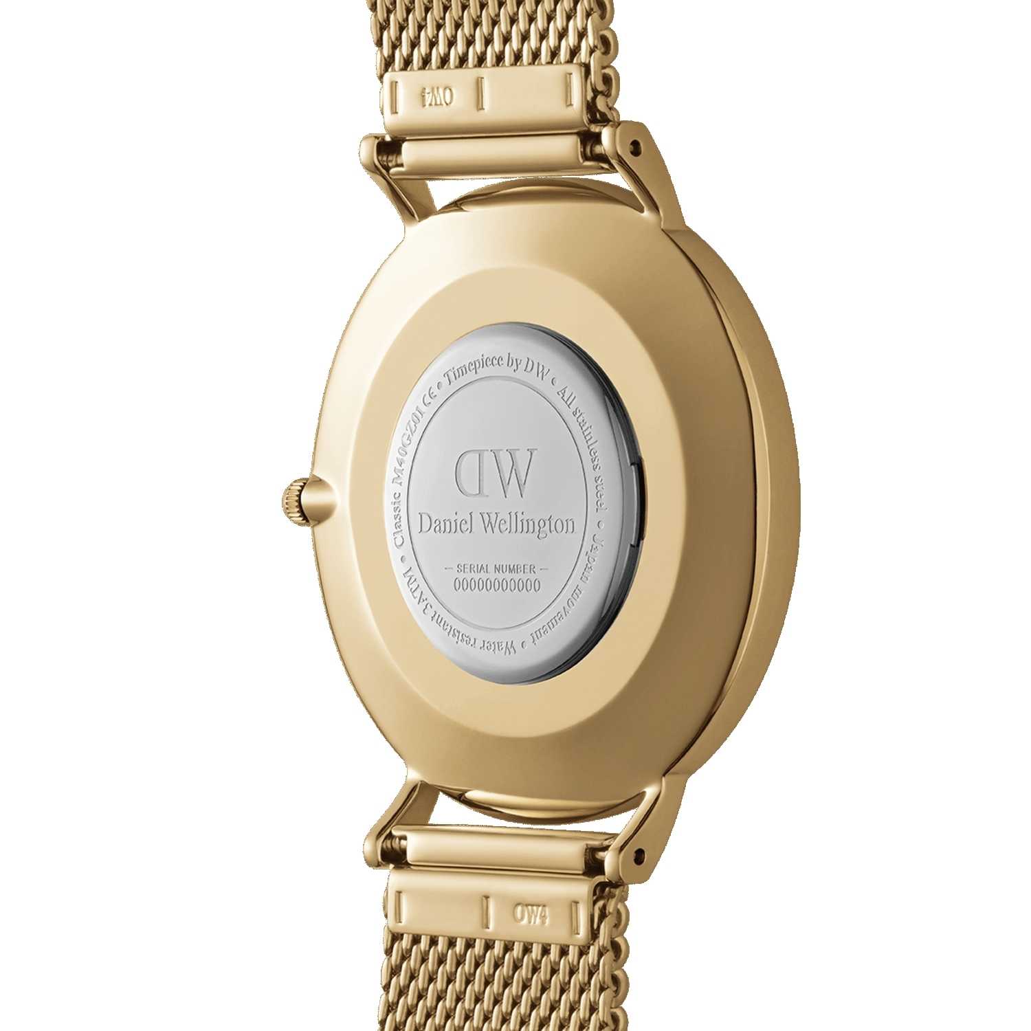 Daniel Wellington Classic Mesh Onyx Men Watches Gold | CT0475296