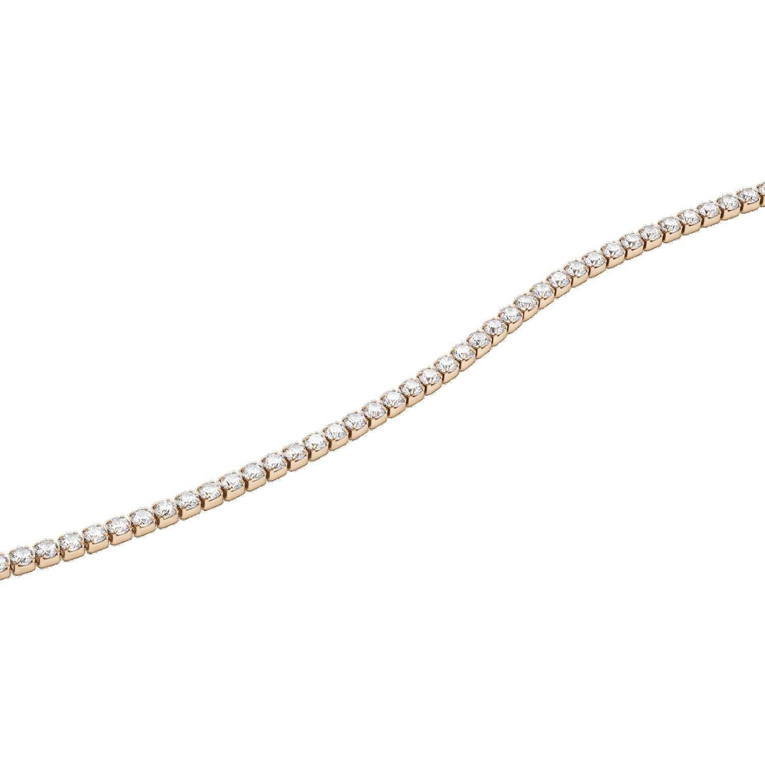 Daniel Wellington Classic Tennis Necklaces Rose Gold | PH0317428