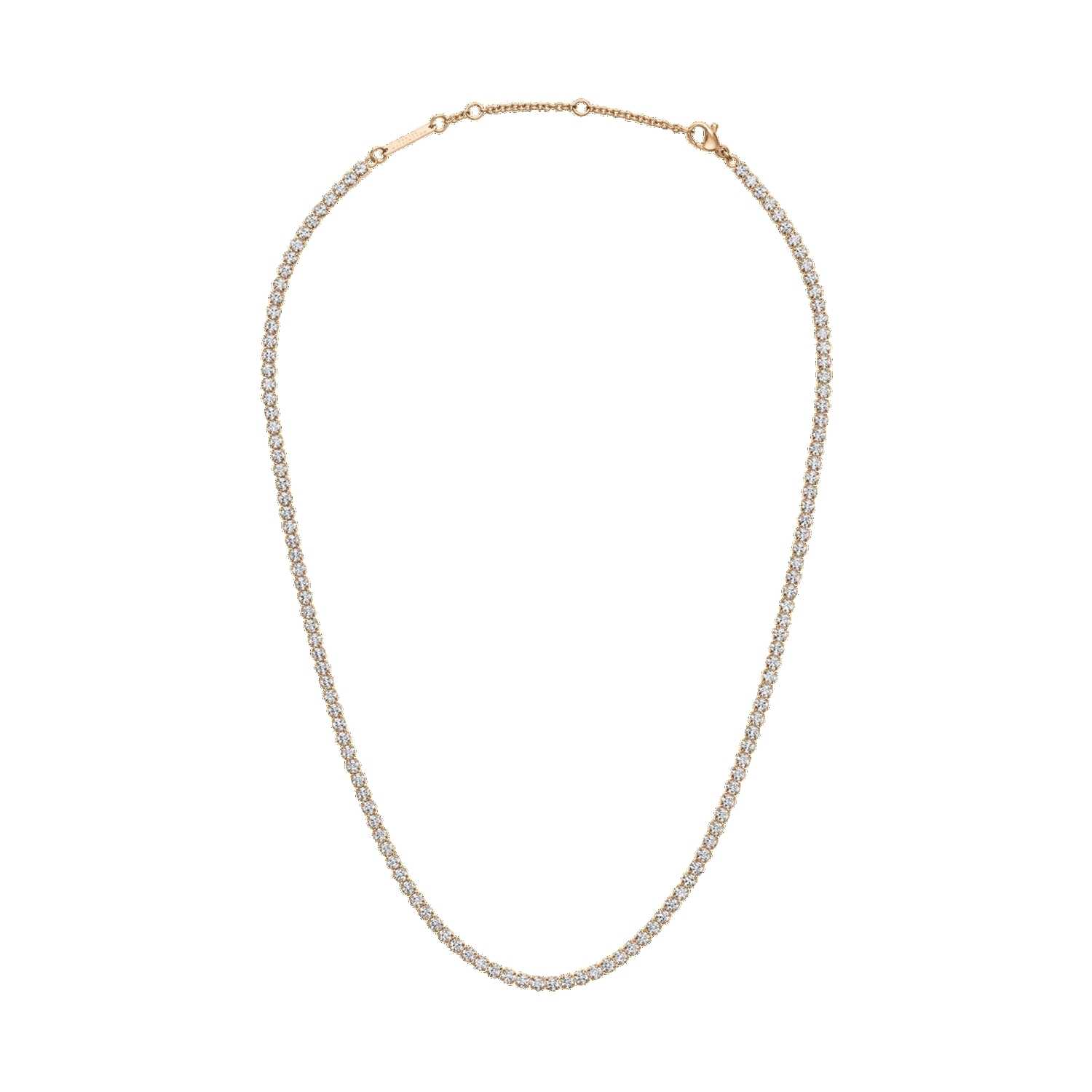 Daniel Wellington Classic Tennis Necklaces Rose Gold | PH0317428