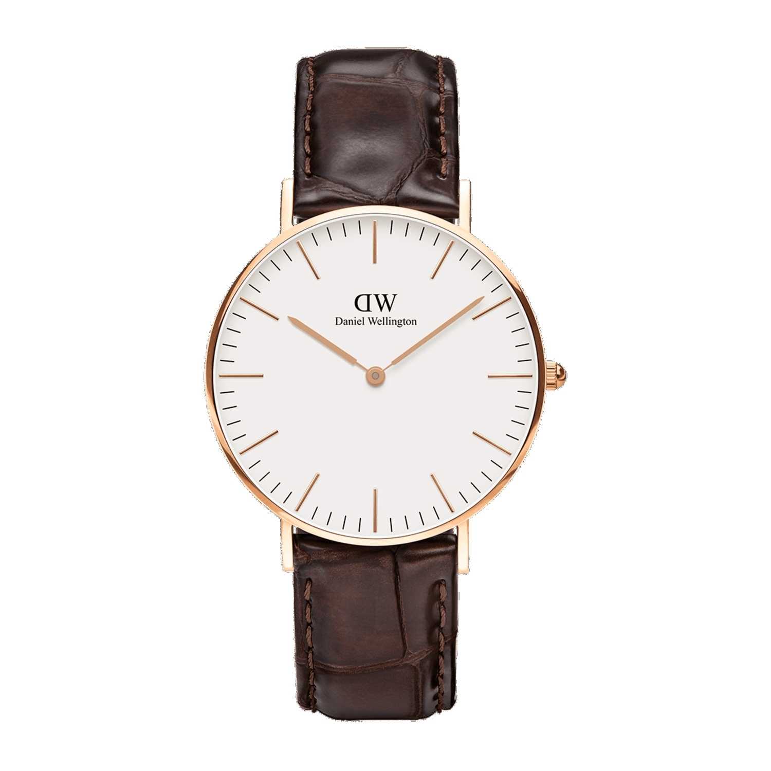 Daniel Wellington Classic York Men Watches Rose Gold | HQ1367294