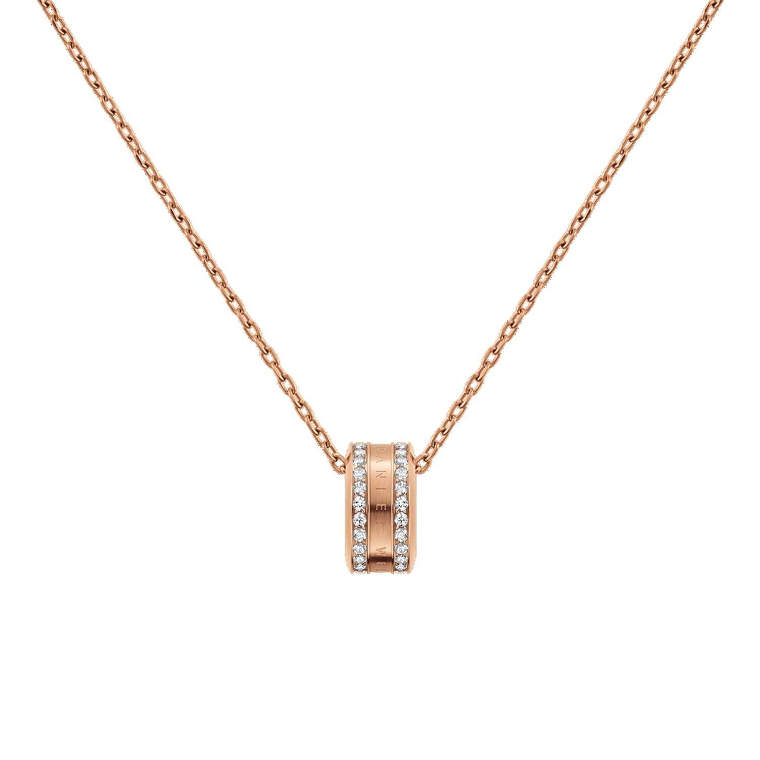 Daniel Wellington Elan Lumine Necklaces Rose Gold | VK5194632