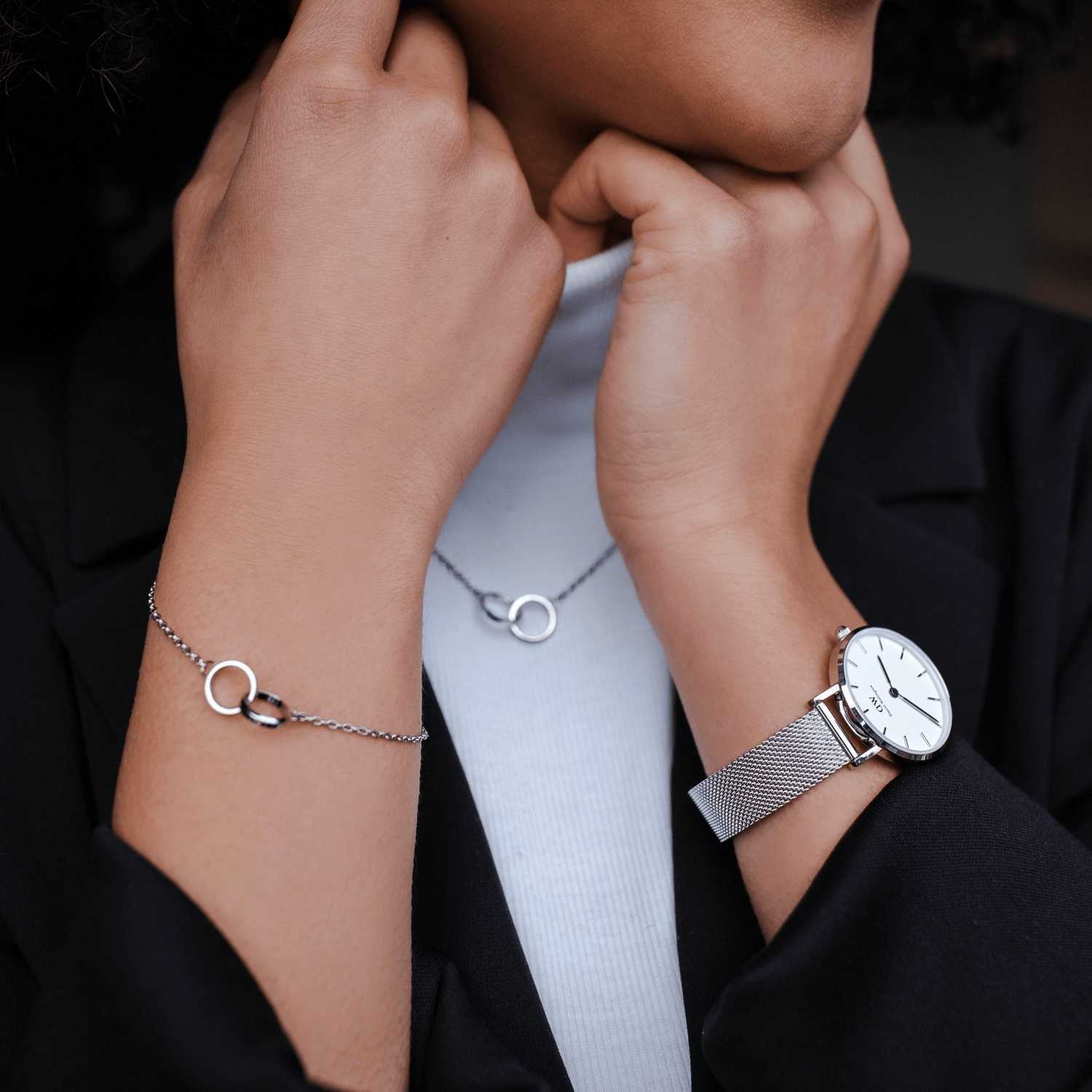 Daniel Wellington Elan Unity Bracelets Silver | AK2754936