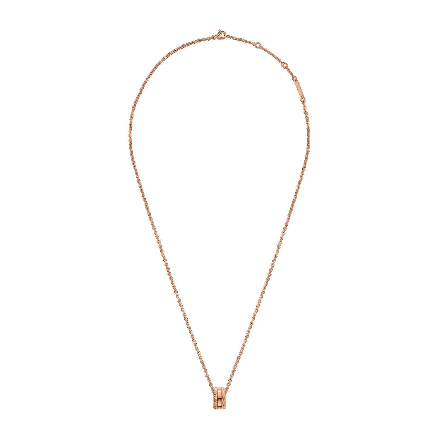 Daniel Wellington Elevation Necklaces Rose Gold | ZC9360154