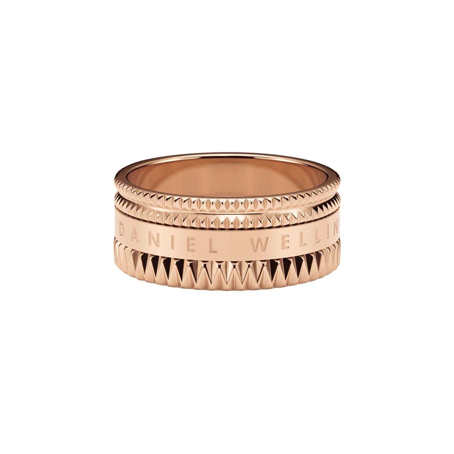 Daniel Wellington Elevation Rings Rose Gold | VK2653708