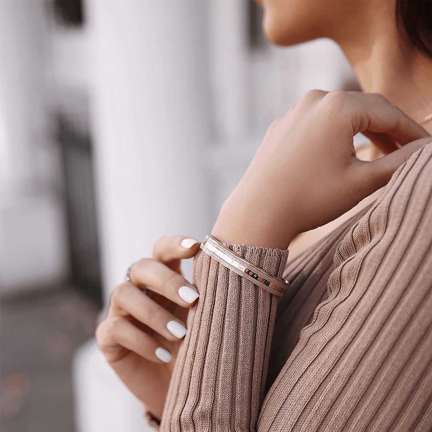 Daniel Wellington Emalie Bracelets Rose Gold | WT1578324