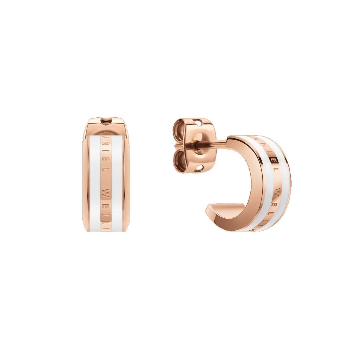 Daniel Wellington Emalie Earrings Rose Gold | VR9384210