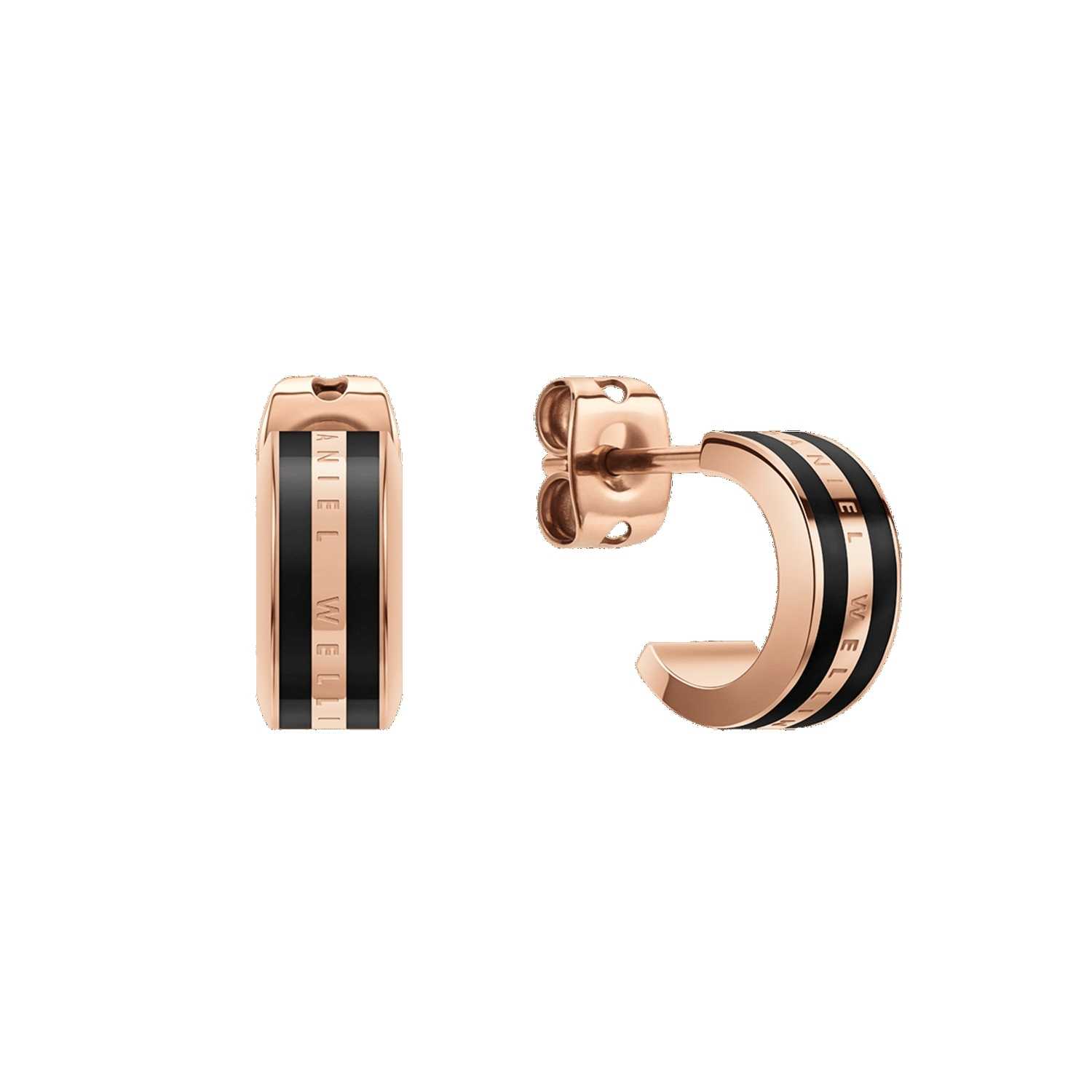 Daniel Wellington Emalie Earrings Rose Gold | OU7940236