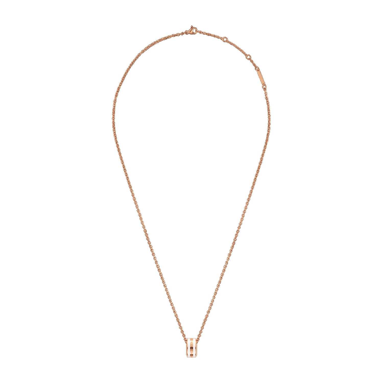 Daniel Wellington Emalie Necklaces Rose Gold | UO9345216