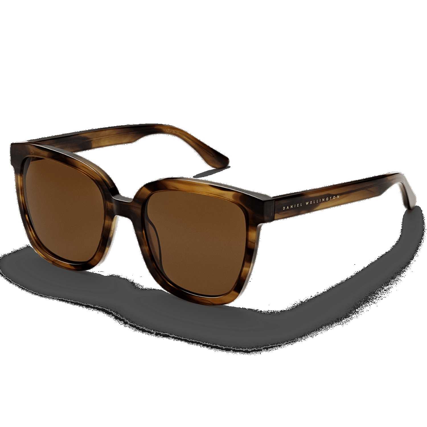 Daniel Wellington Grande Bio-Acetate Sunglasses Brown Demi | IL9152487