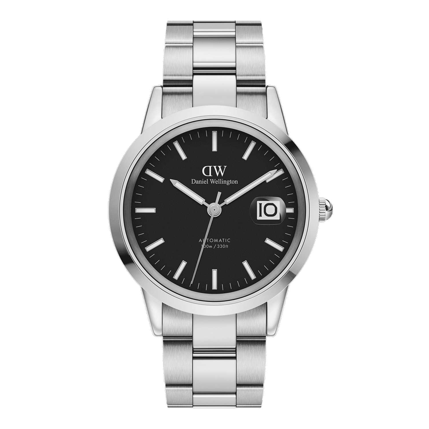 Daniel Wellington Iconic Link Automatic Men Watches Silver | LV9406821