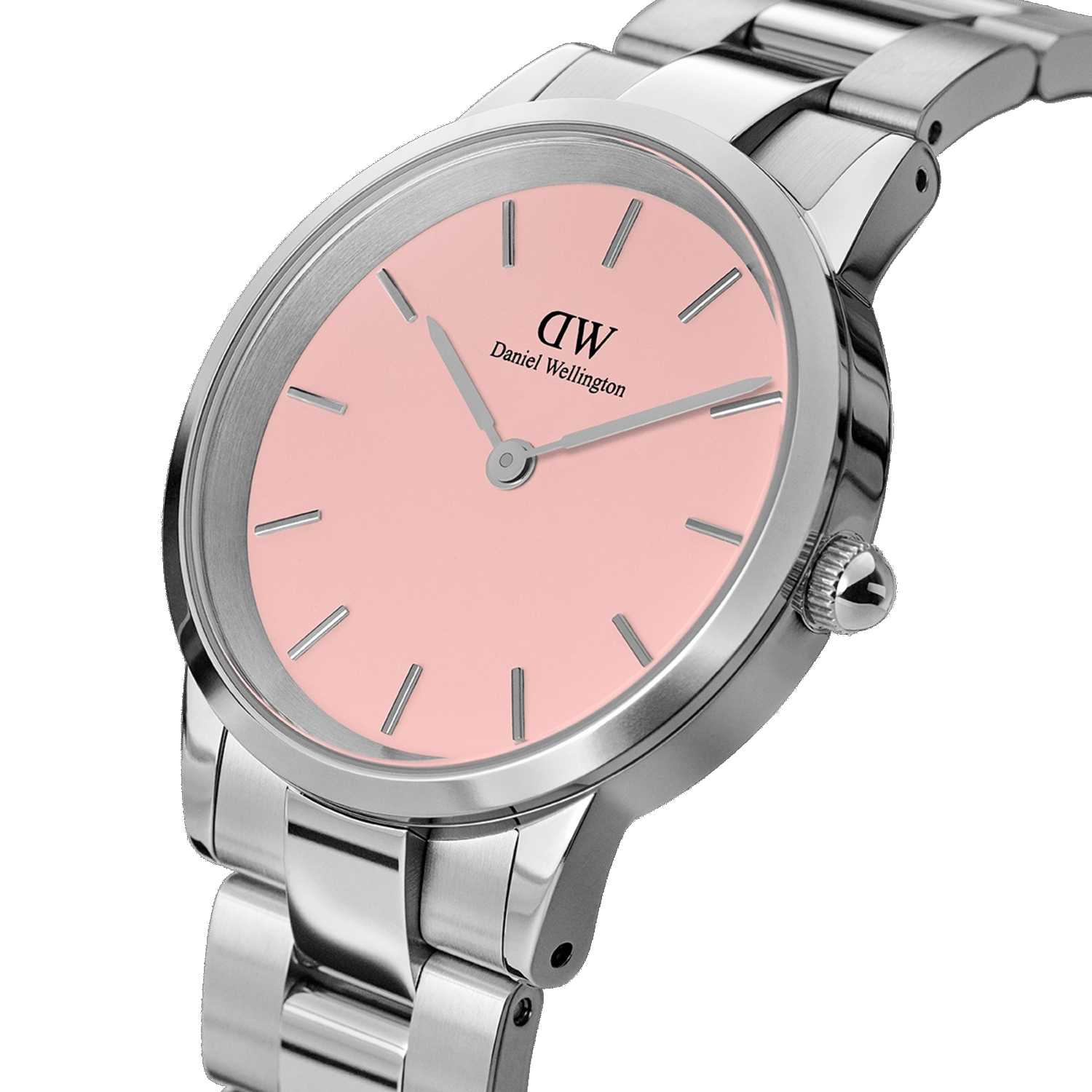 Daniel Wellington Iconic Link Blush Women Watches Silver | CQ6154837