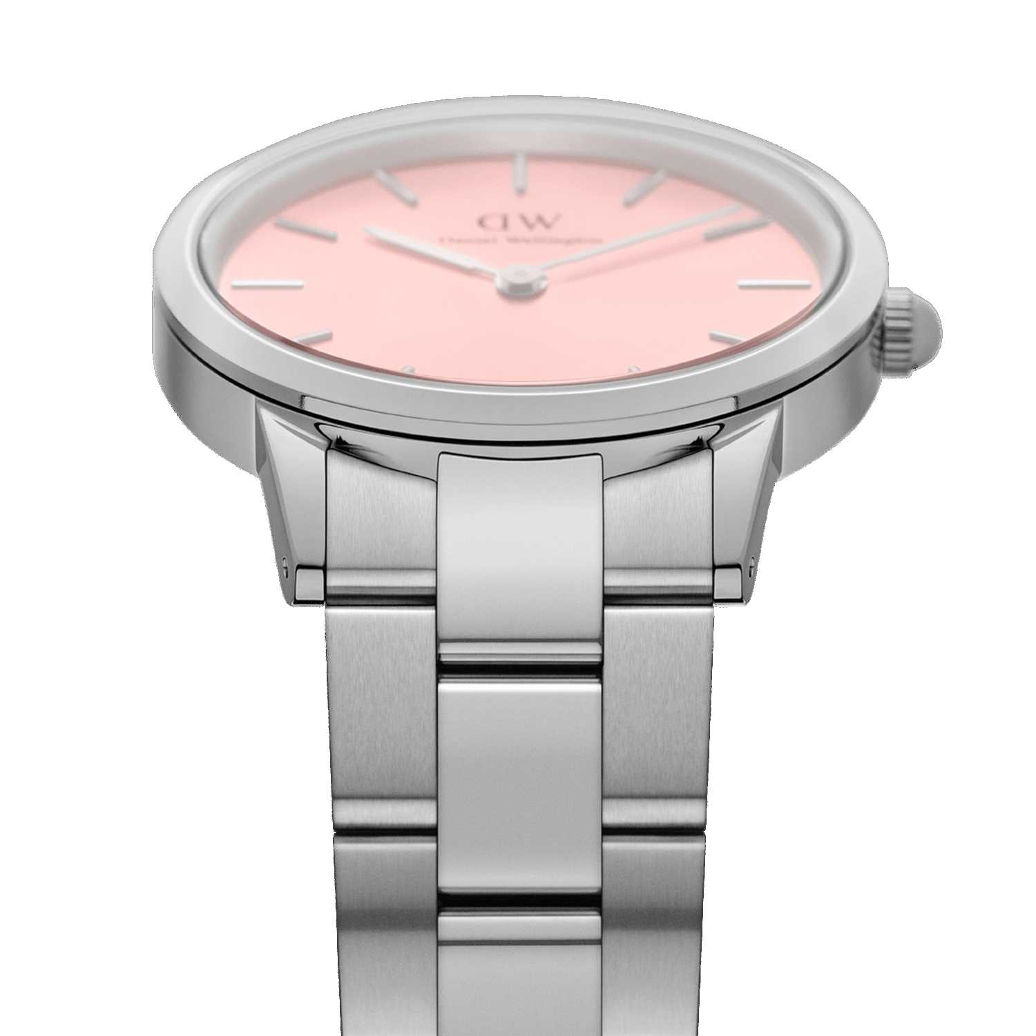 Daniel Wellington Iconic Link Blush Women Watches Silver | CQ6154837