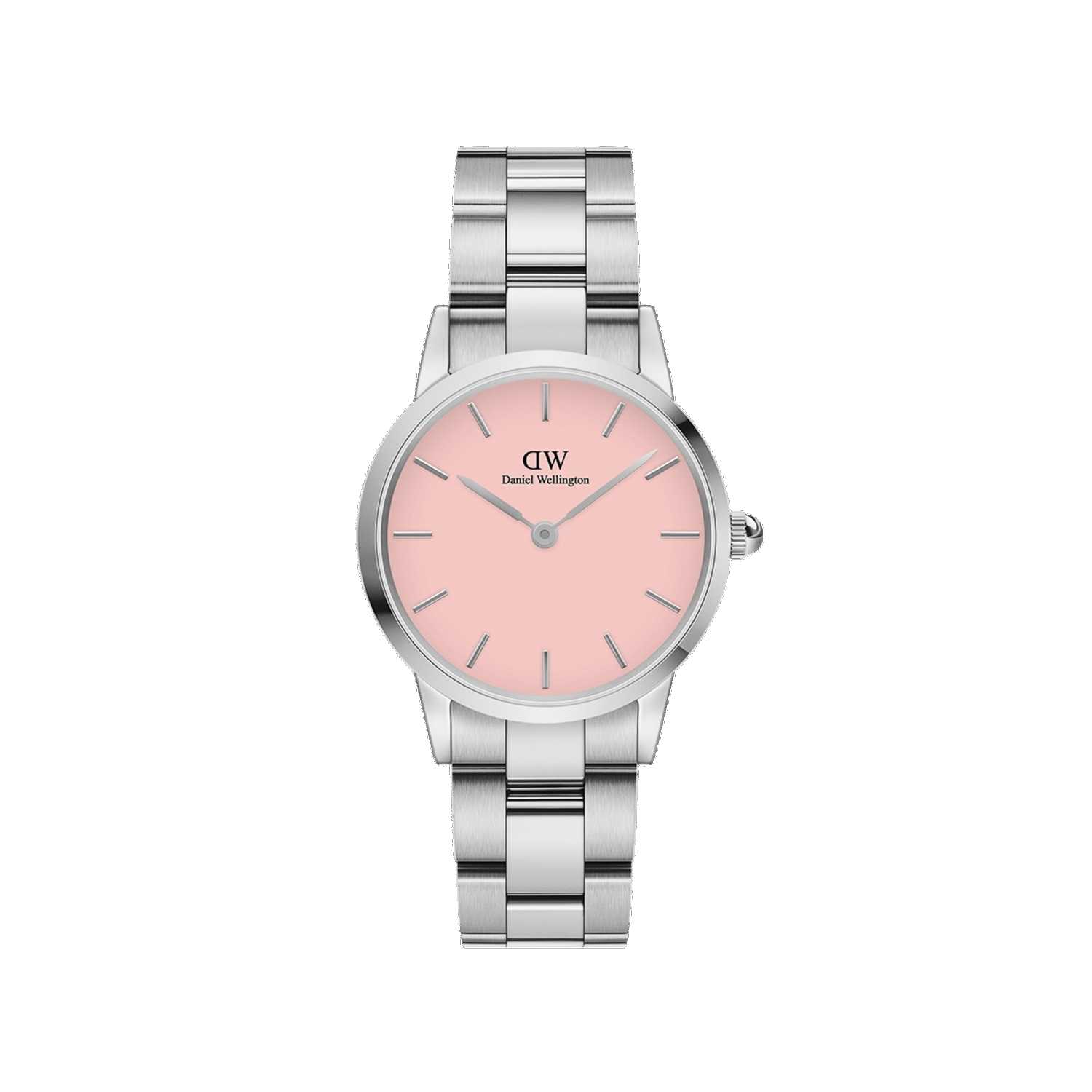 Daniel Wellington Iconic Link Blush Women Watches Silver | CQ6154837