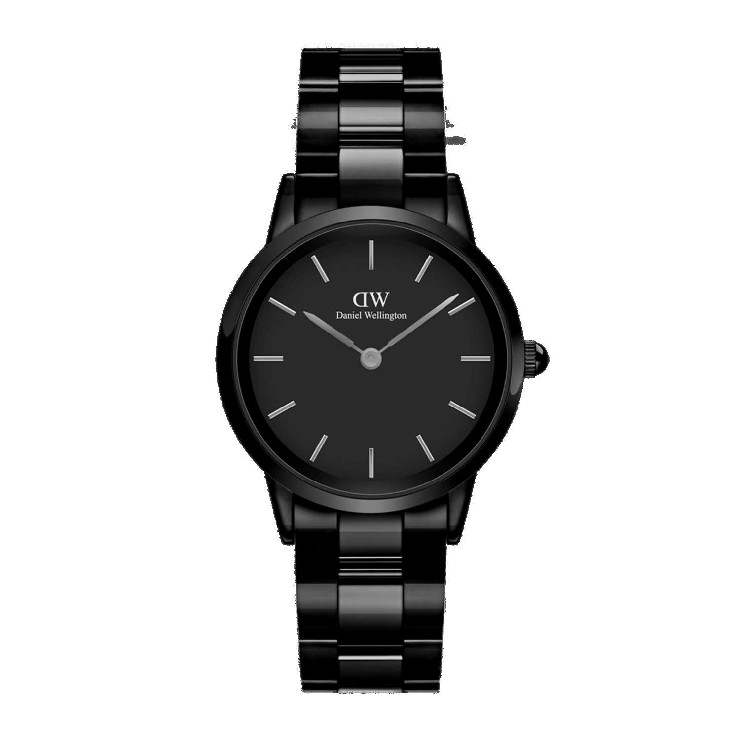 Daniel Wellington Iconic Link Ceramic Women Watches Black | MB3824760