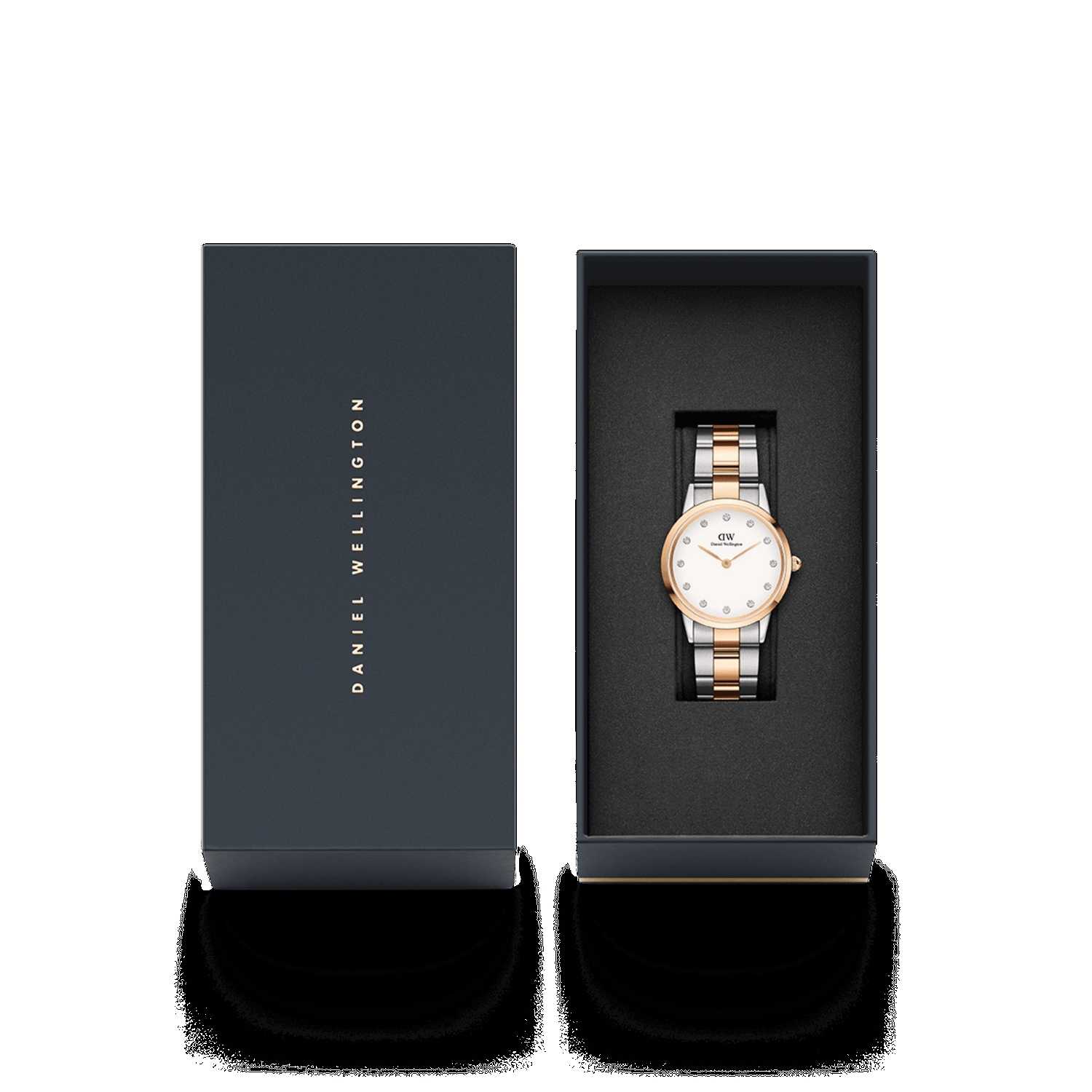 Daniel Wellington Iconic Link Lumine Women Watches Rose Gold | EM4132659