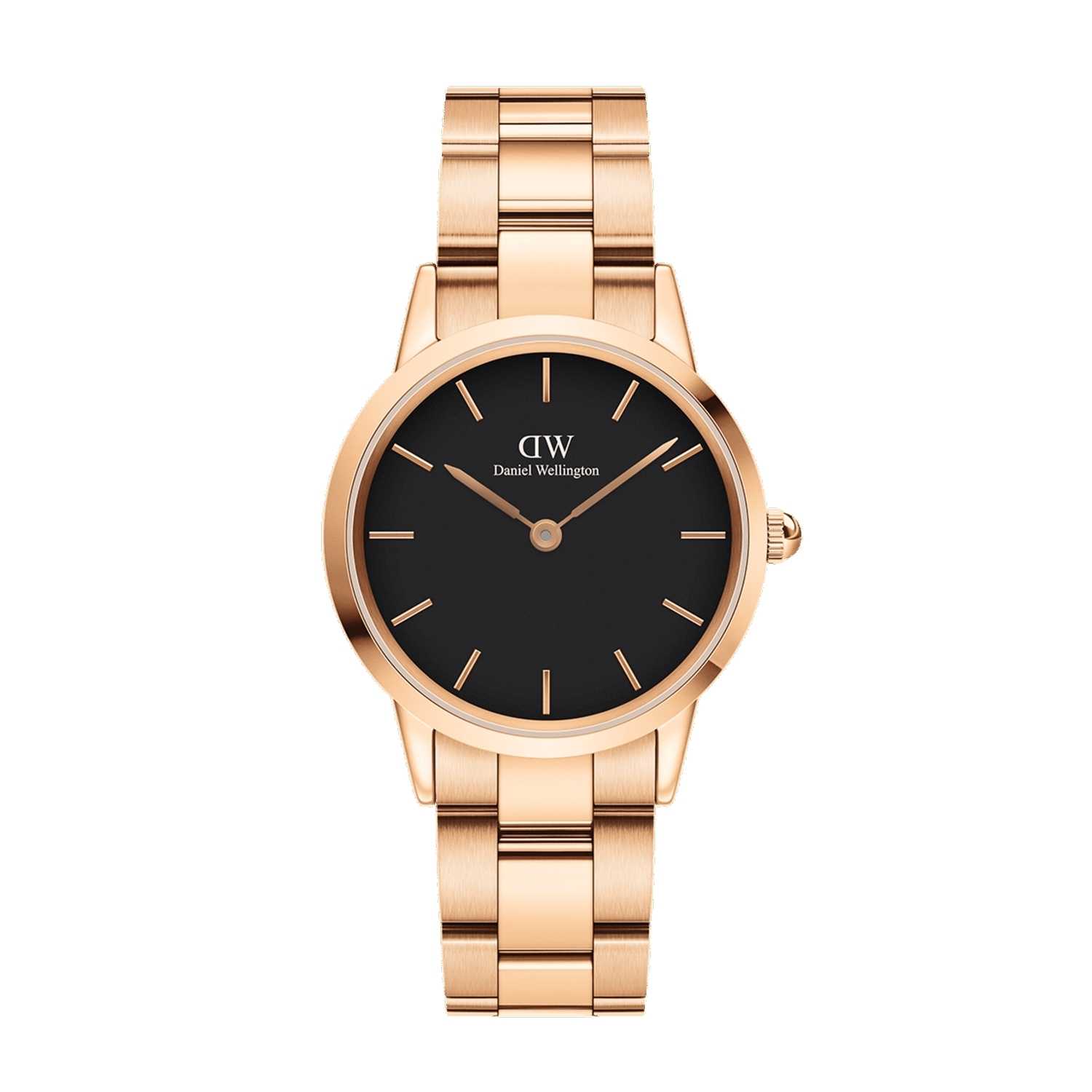 Daniel Wellington Iconic Link Men Watches Rose Gold | EP2748536