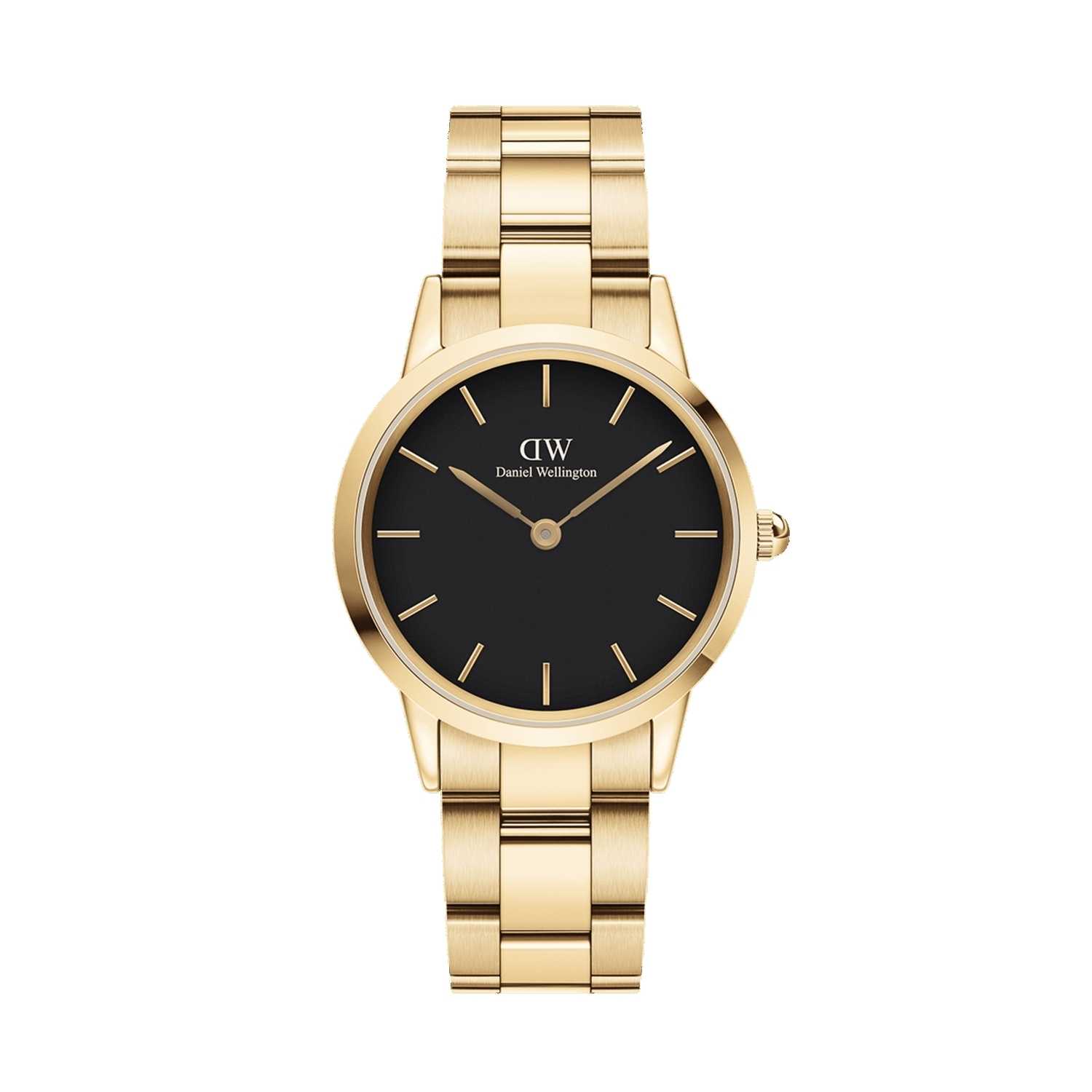 Daniel Wellington Iconic Link Men Watches Gold | KB1479506