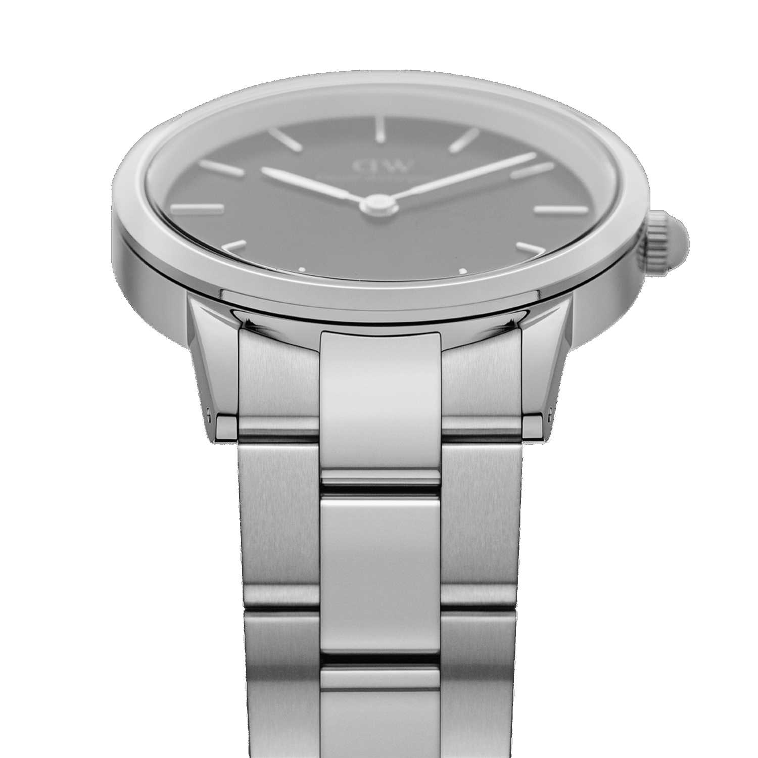 Daniel Wellington Iconic Link Men Watches Silver | MQ8659014