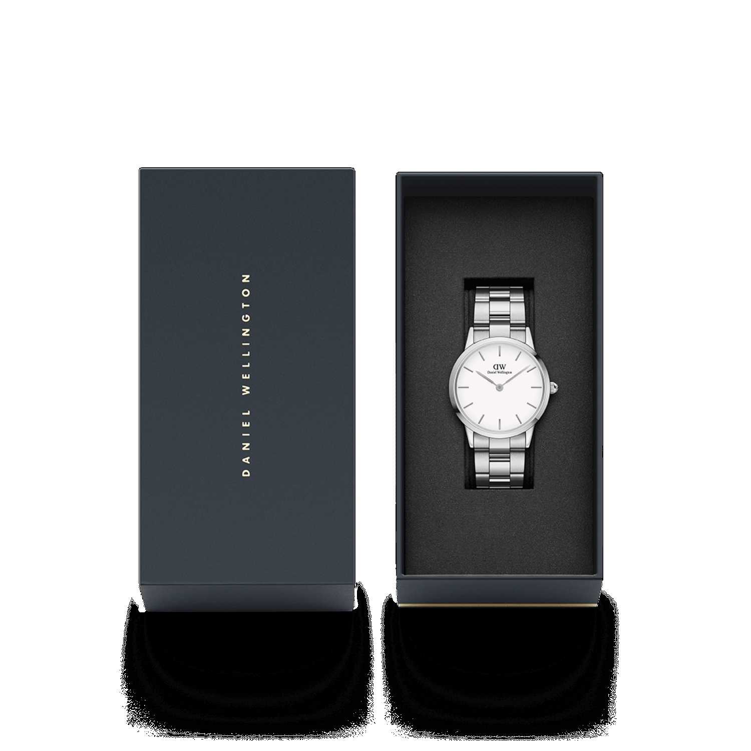 Daniel Wellington Iconic Link Men Watches Silver | PJ6930715