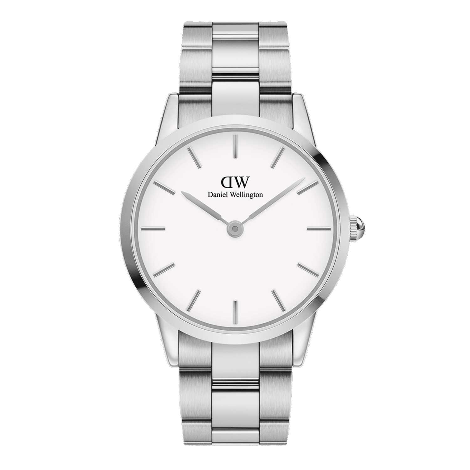 Daniel Wellington Iconic Link Men Watches Silver | PJ6930715