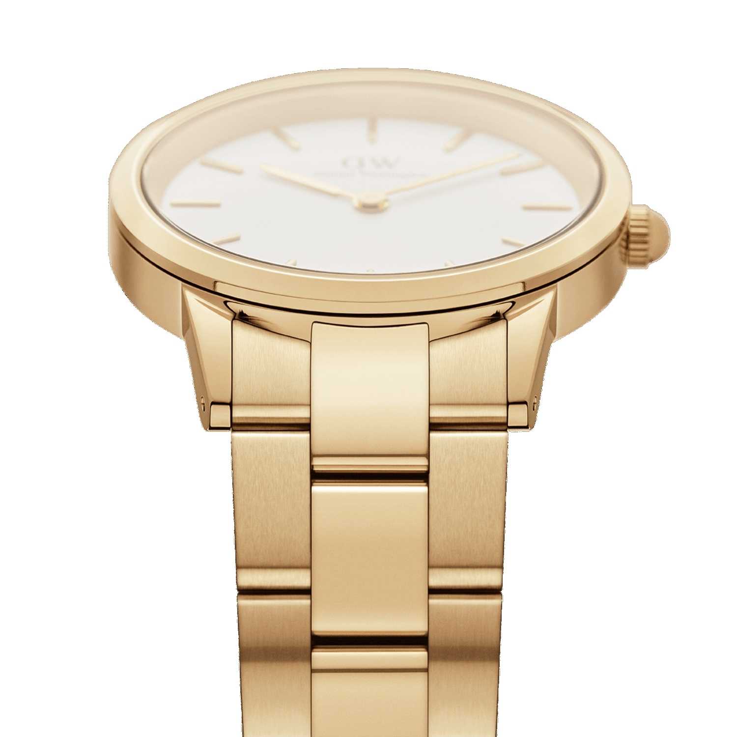 Daniel Wellington Iconic Link Men Watches Gold | WT1326758