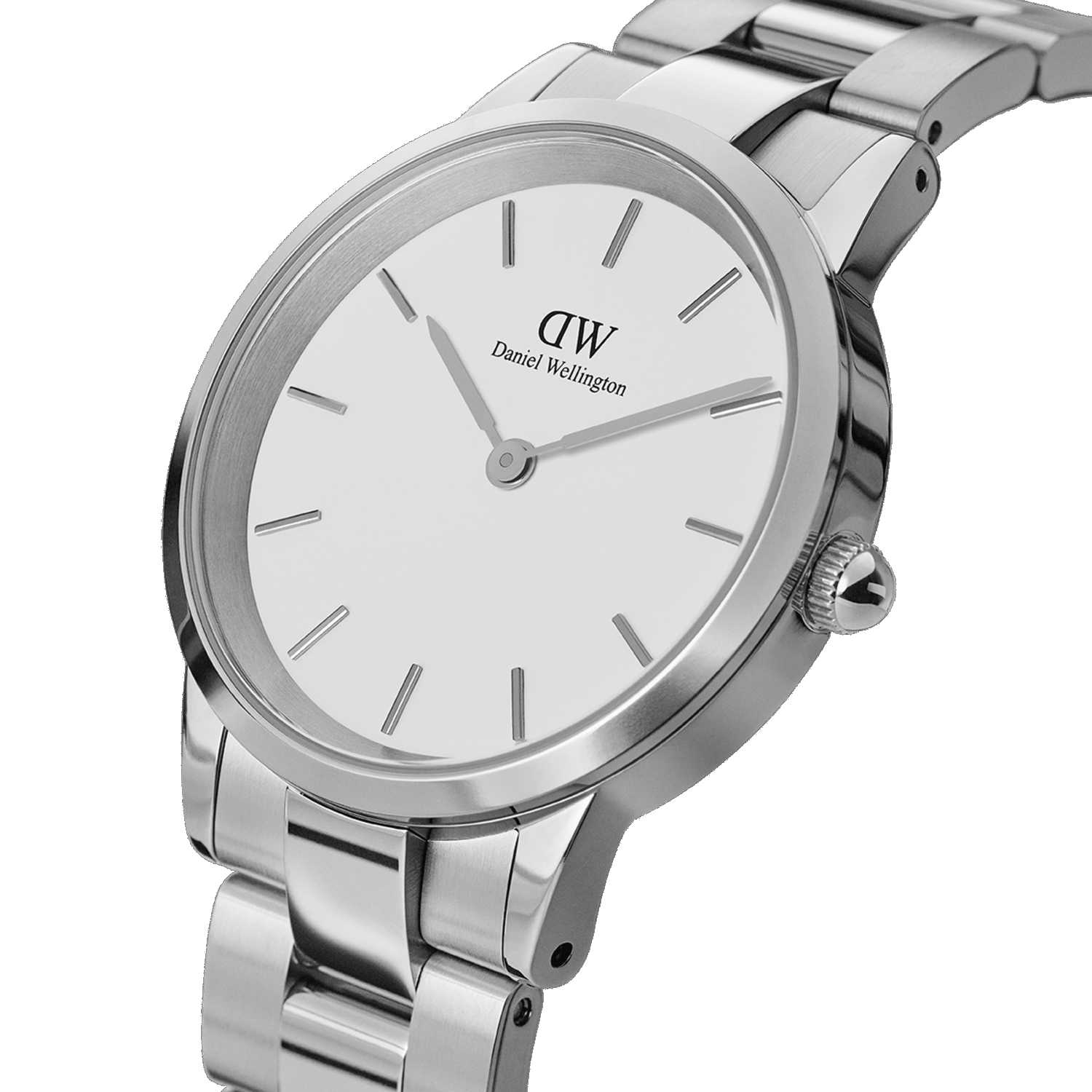 Daniel Wellington Iconic Link Women Watches Silver | LI1342065