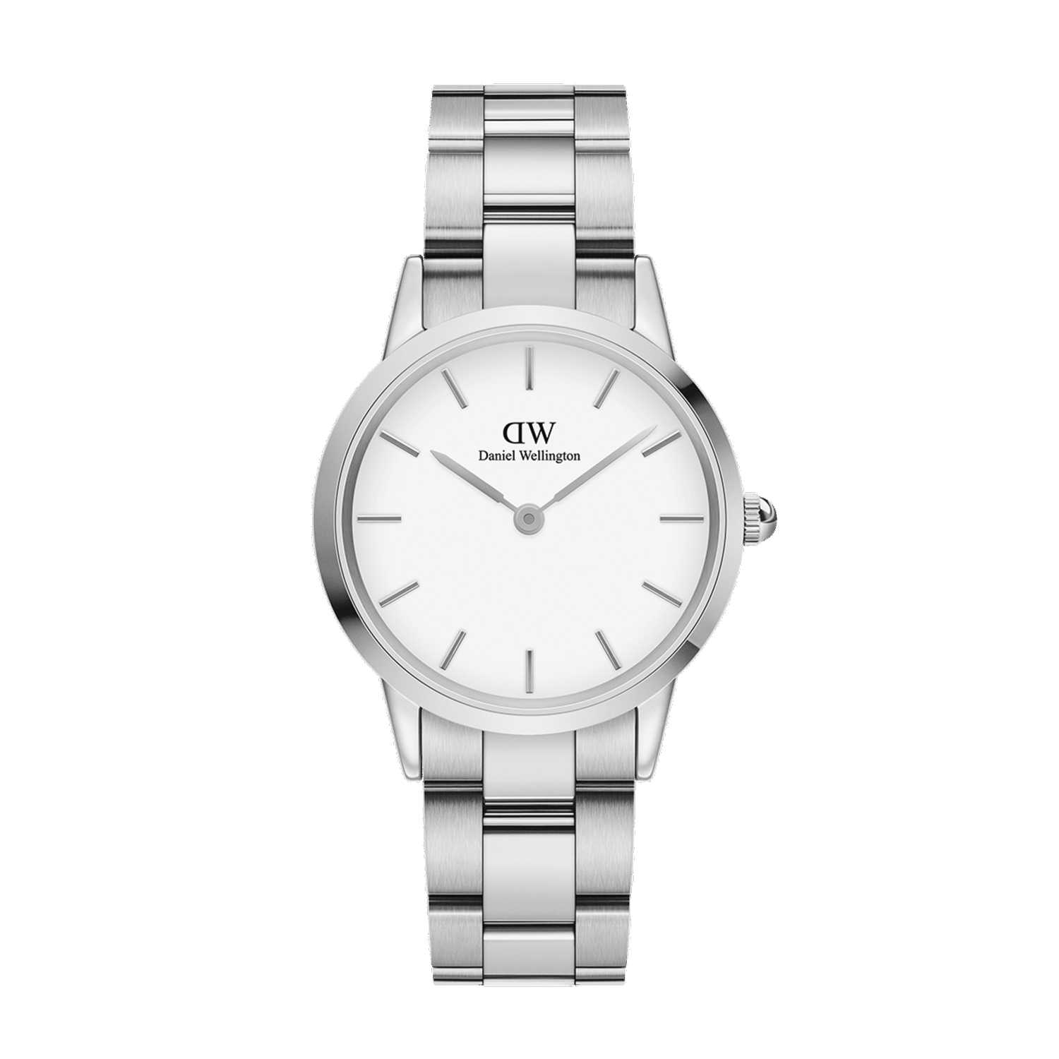 Daniel Wellington Iconic Link Women Watches Silver | LI1342065