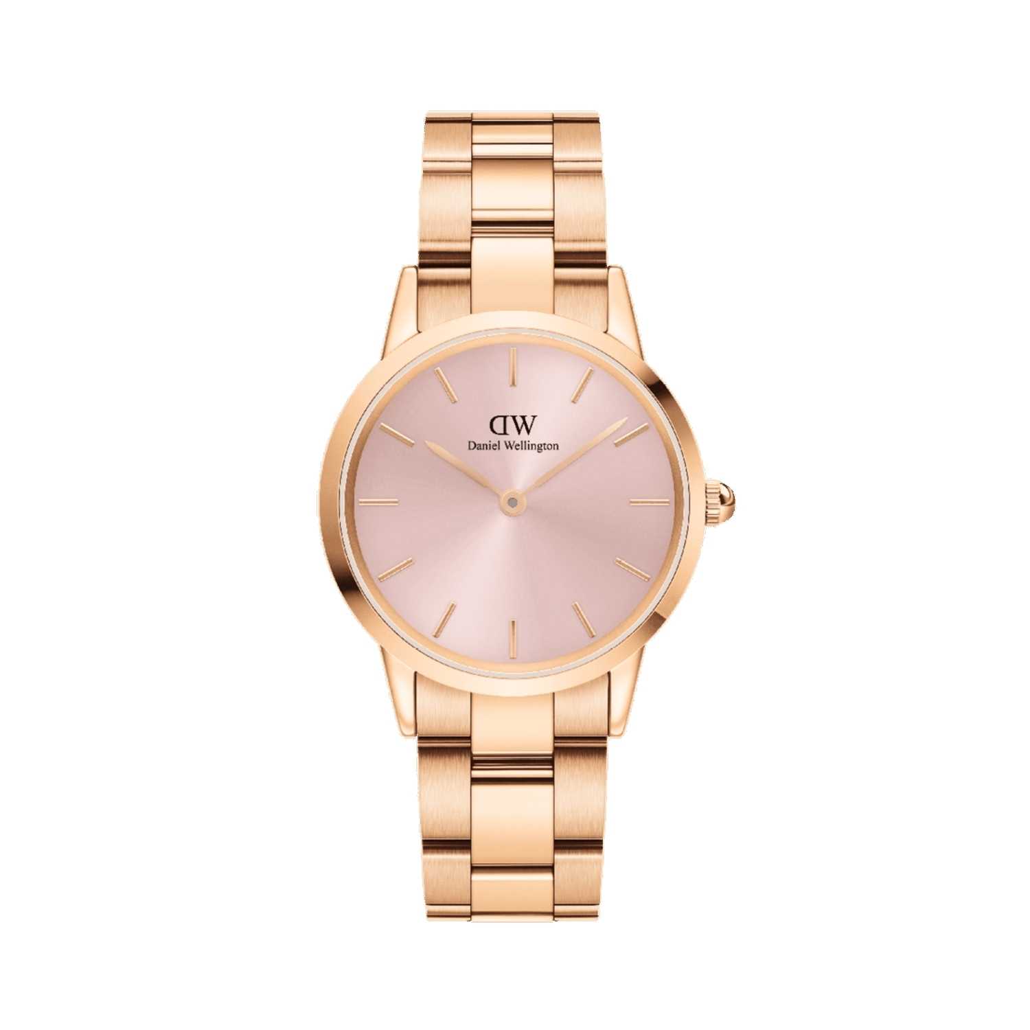 Daniel Wellington Iconic Link Women Watches Rose Gold | JQ1234589