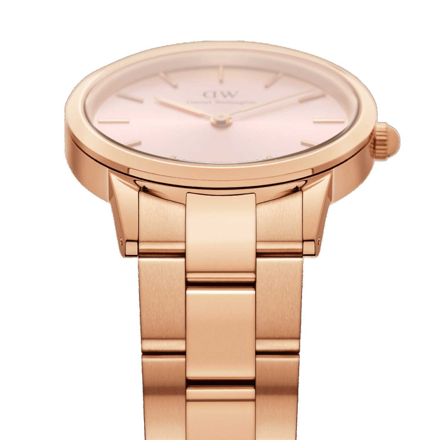 Daniel Wellington Iconic Link Women Watches Rose Gold | JQ1234589