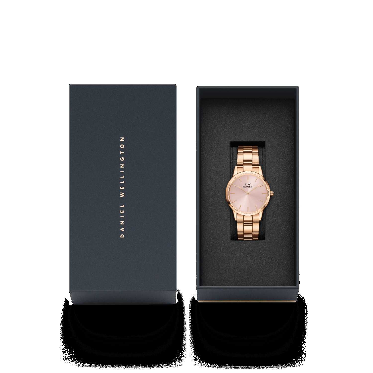 Daniel Wellington Iconic Link Women Watches Rose Gold | JQ1234589