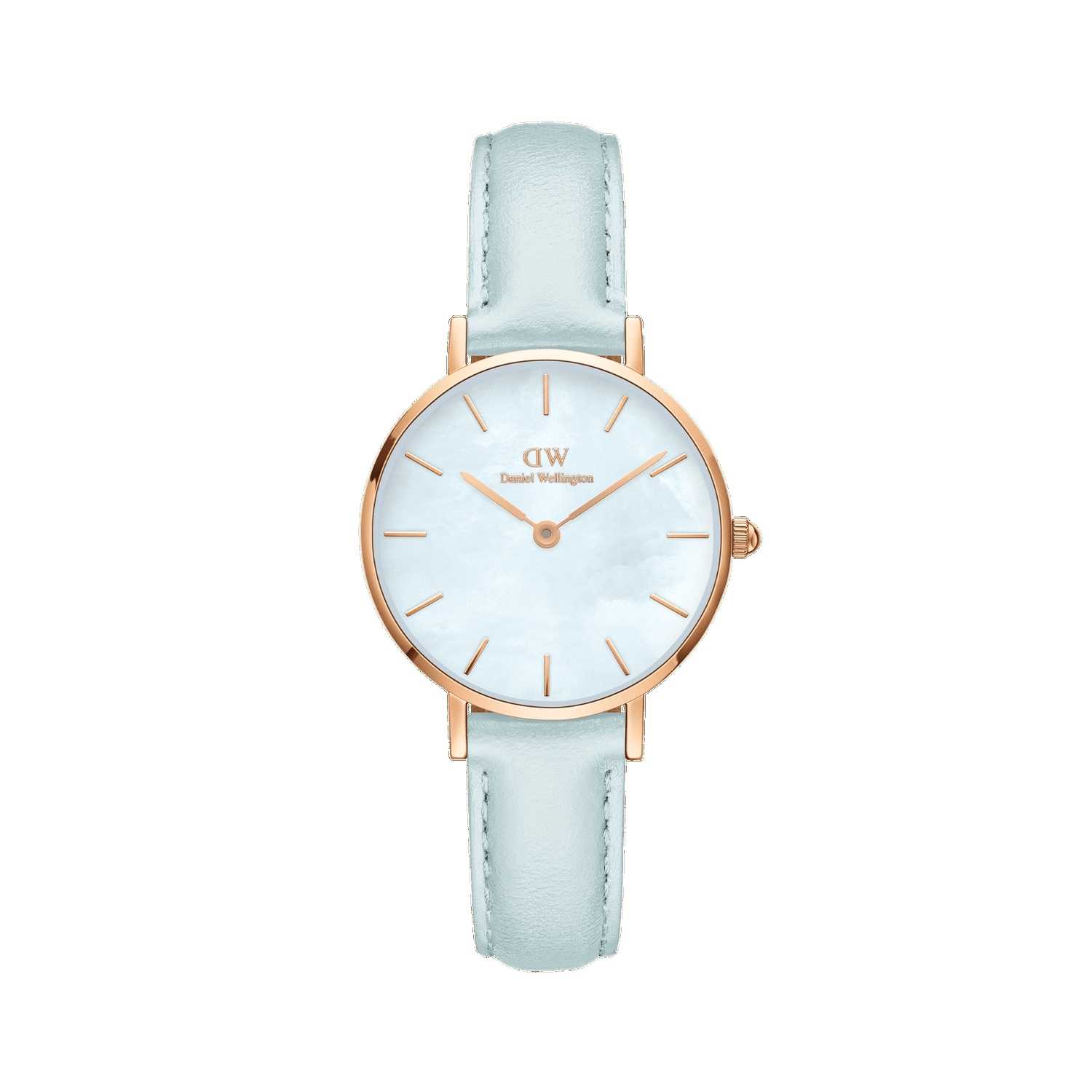 Daniel Wellington Petite Bluebell Women Watches Rose Gold | ZB0574682