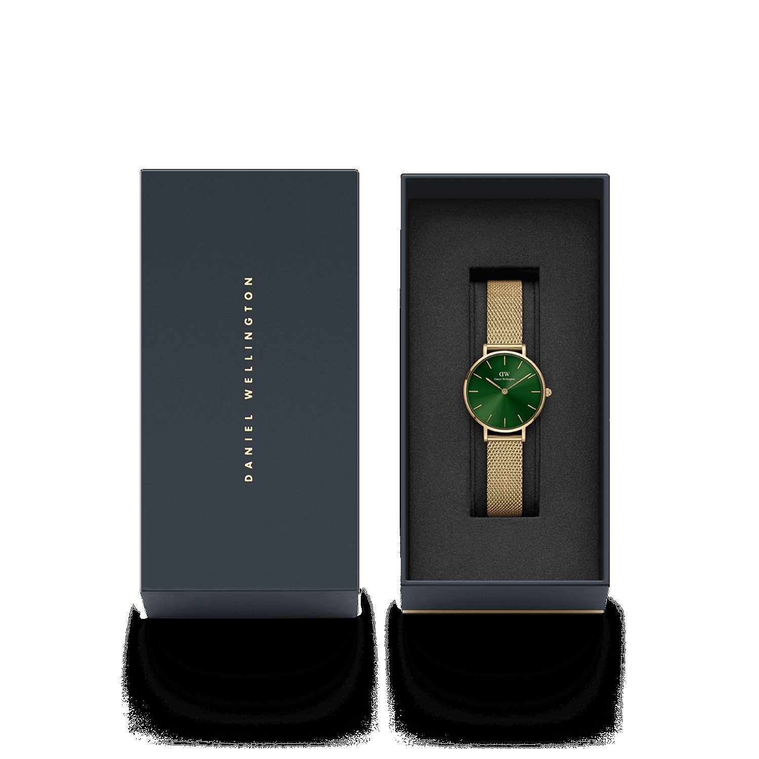 Daniel Wellington Petite Emerald Women Watches Gold | DG3570849