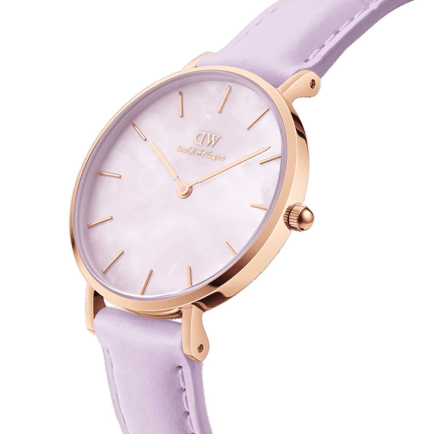 Daniel Wellington Petite Lavender Women Watches Rose Gold | ZF0961785