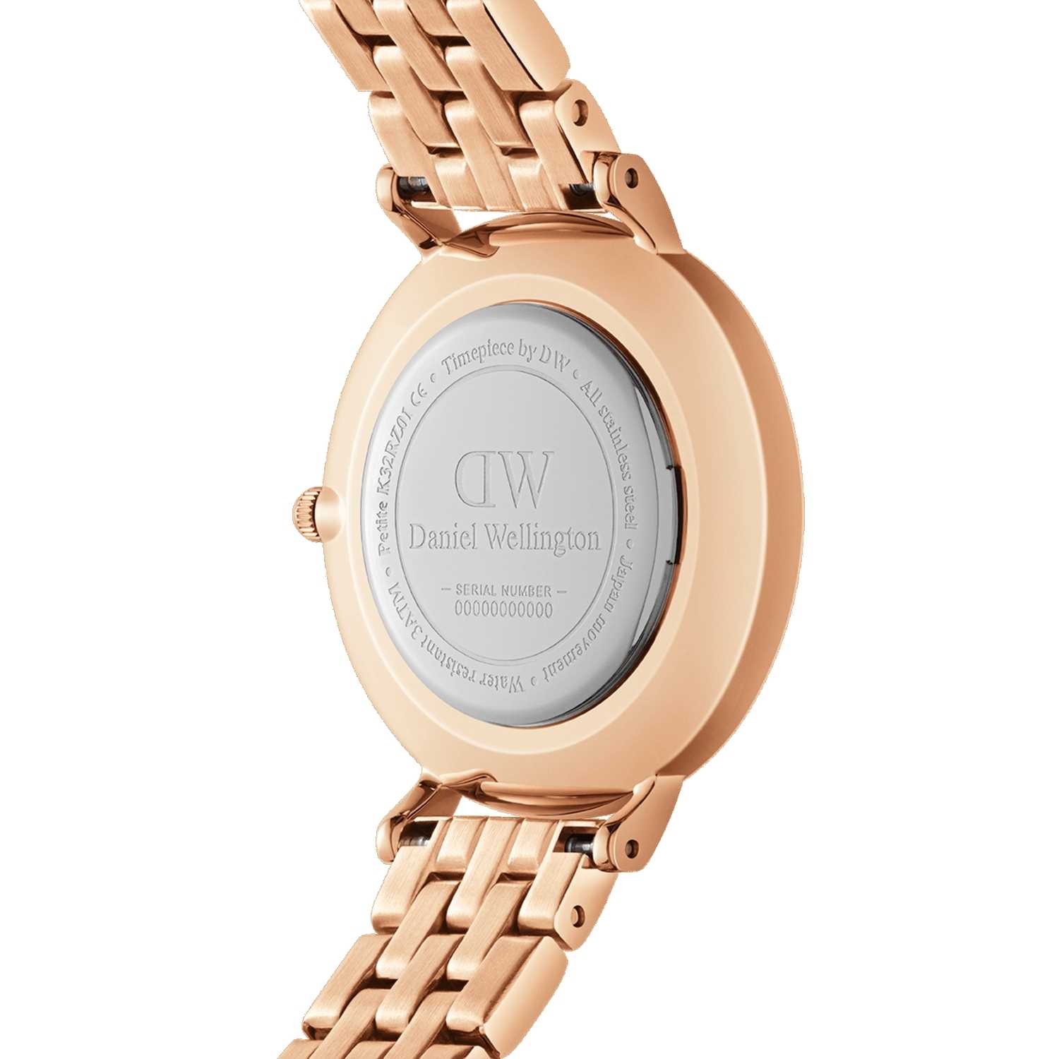 Daniel Wellington Petite Lumine 5-Link Melrose Women Watches Rose Gold | JK3861209