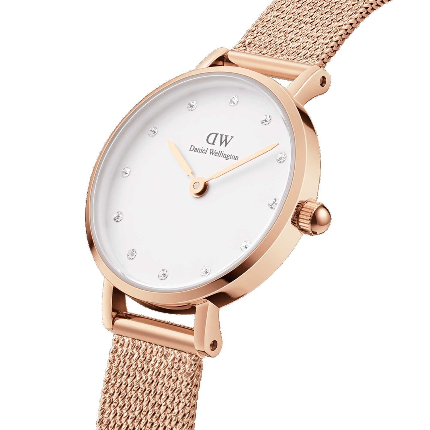 Daniel Wellington Petite Lumine Pressed Melrose Women Watches Rose Gold | MD6781932