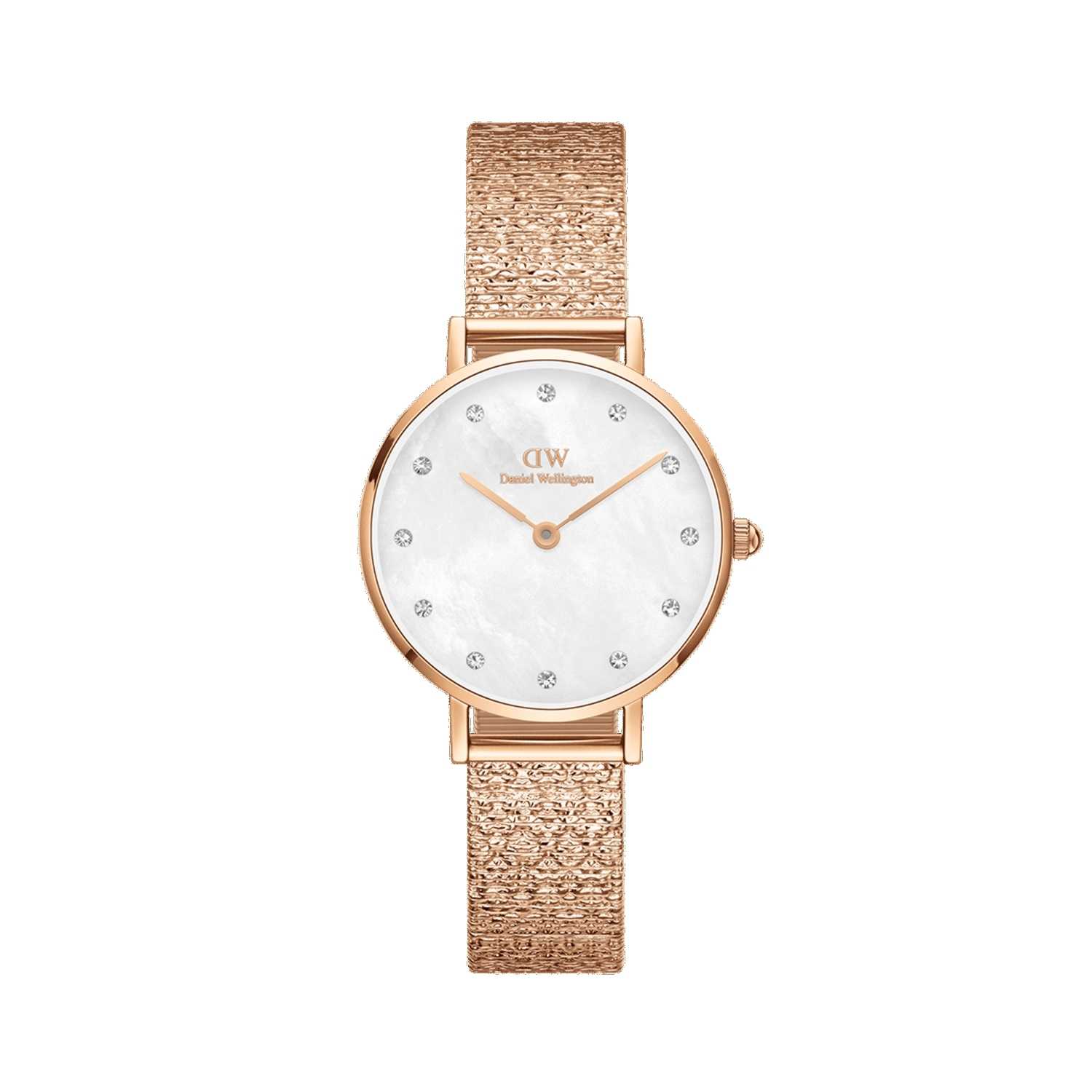 Daniel Wellington Petite Lumine Pressed Piano Women Watches Rose Gold | IZ1285397