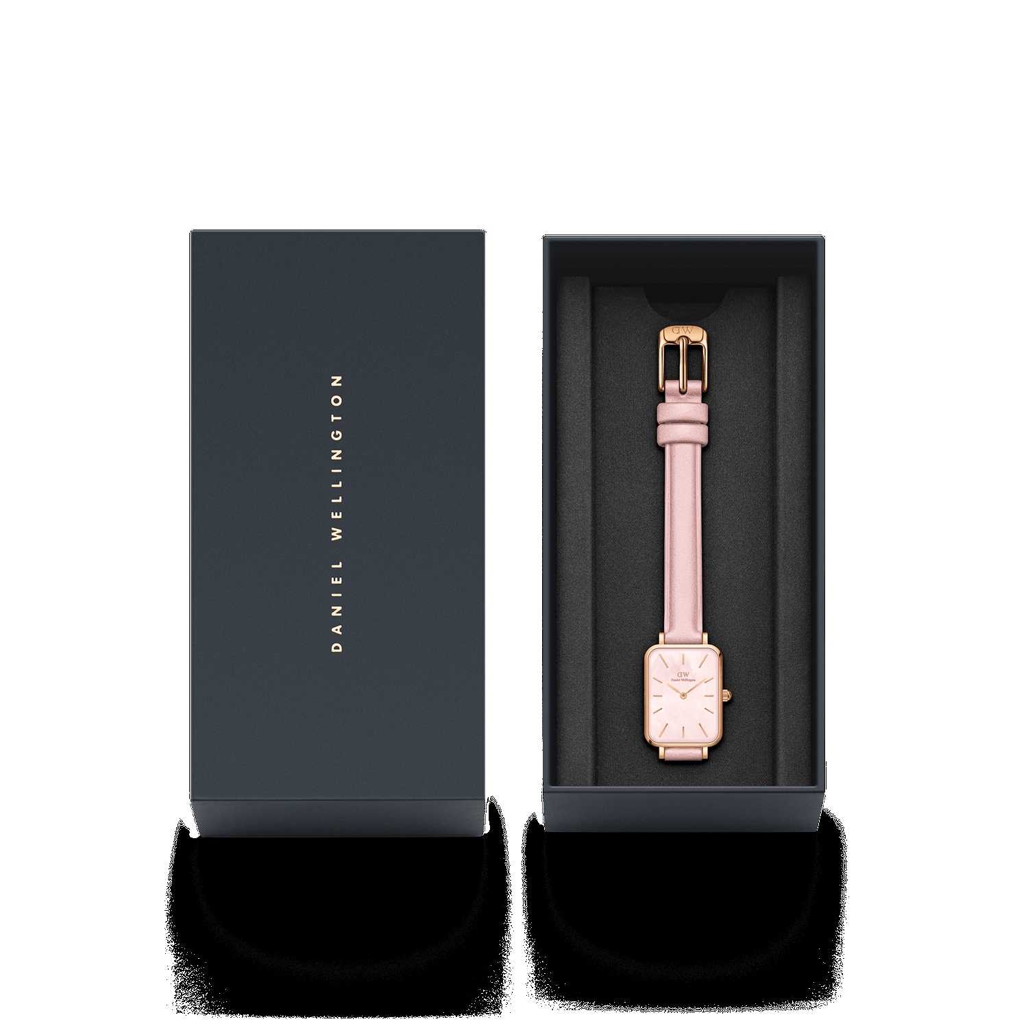 Daniel Wellington Quadro Cherry Blossom Women Watches Rose Gold | AO3547608