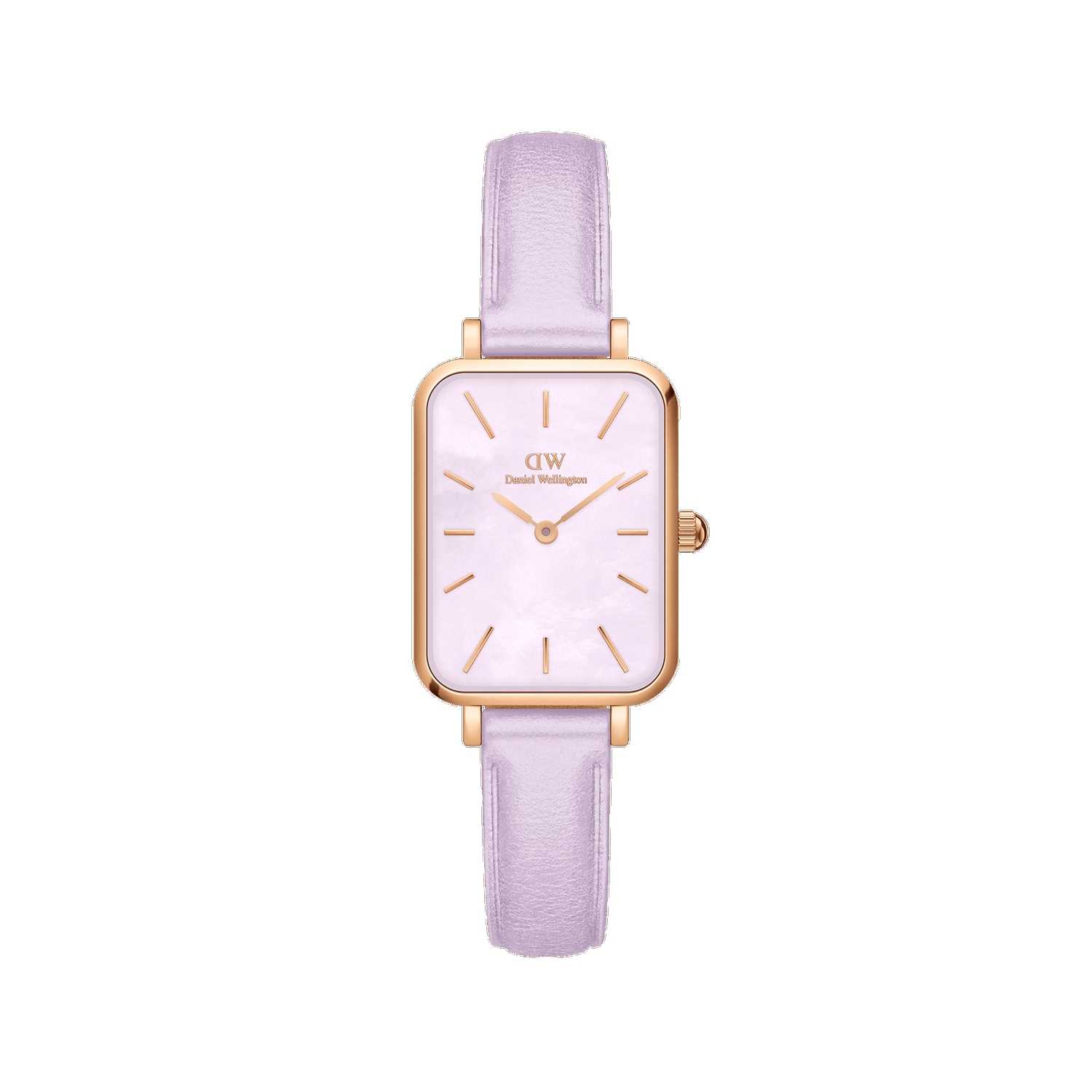 Daniel Wellington Quadro Lavender Women Watches Rose Gold | WI8961325