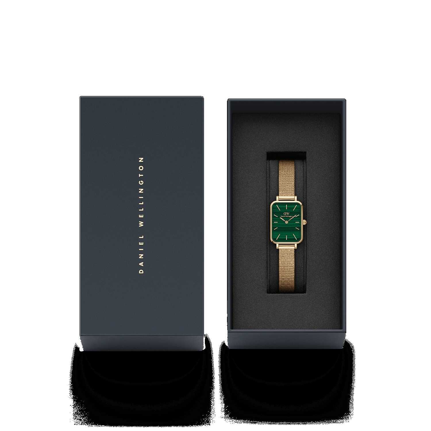 Daniel Wellington Quadro Pressed Evergold Women Watches Gold | ZQ3897041