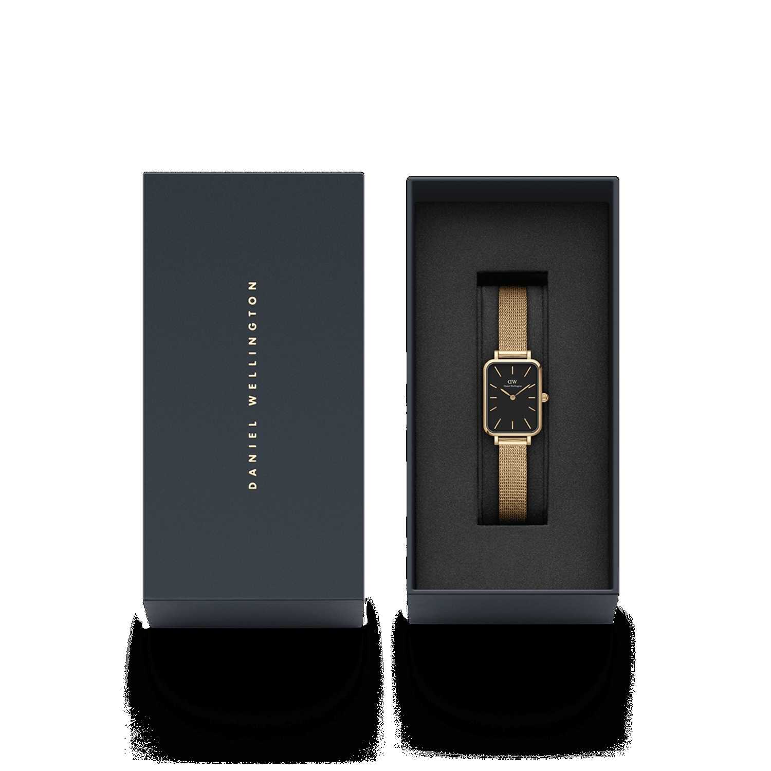 Daniel Wellington Quadro Pressed Evergold Women Watches Gold | GK5021784