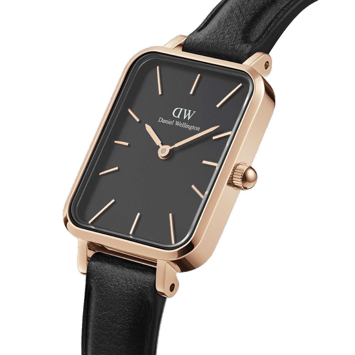 Daniel Wellington Quadro Pressed Sheffield Women Watches Rose Gold | FS0571628