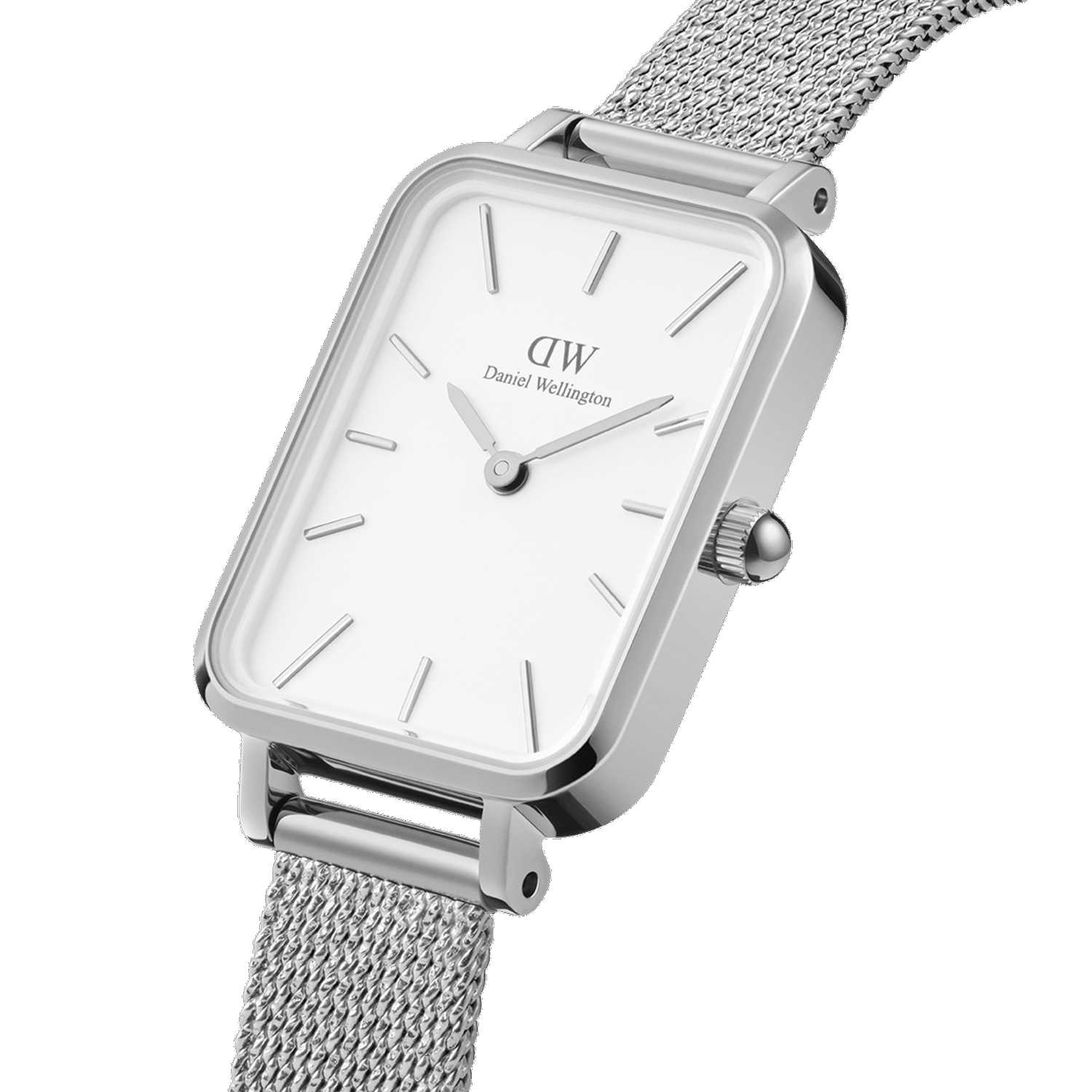 Daniel Wellington Quadro Pressed Sterling Women Watches Silver | SU3062451