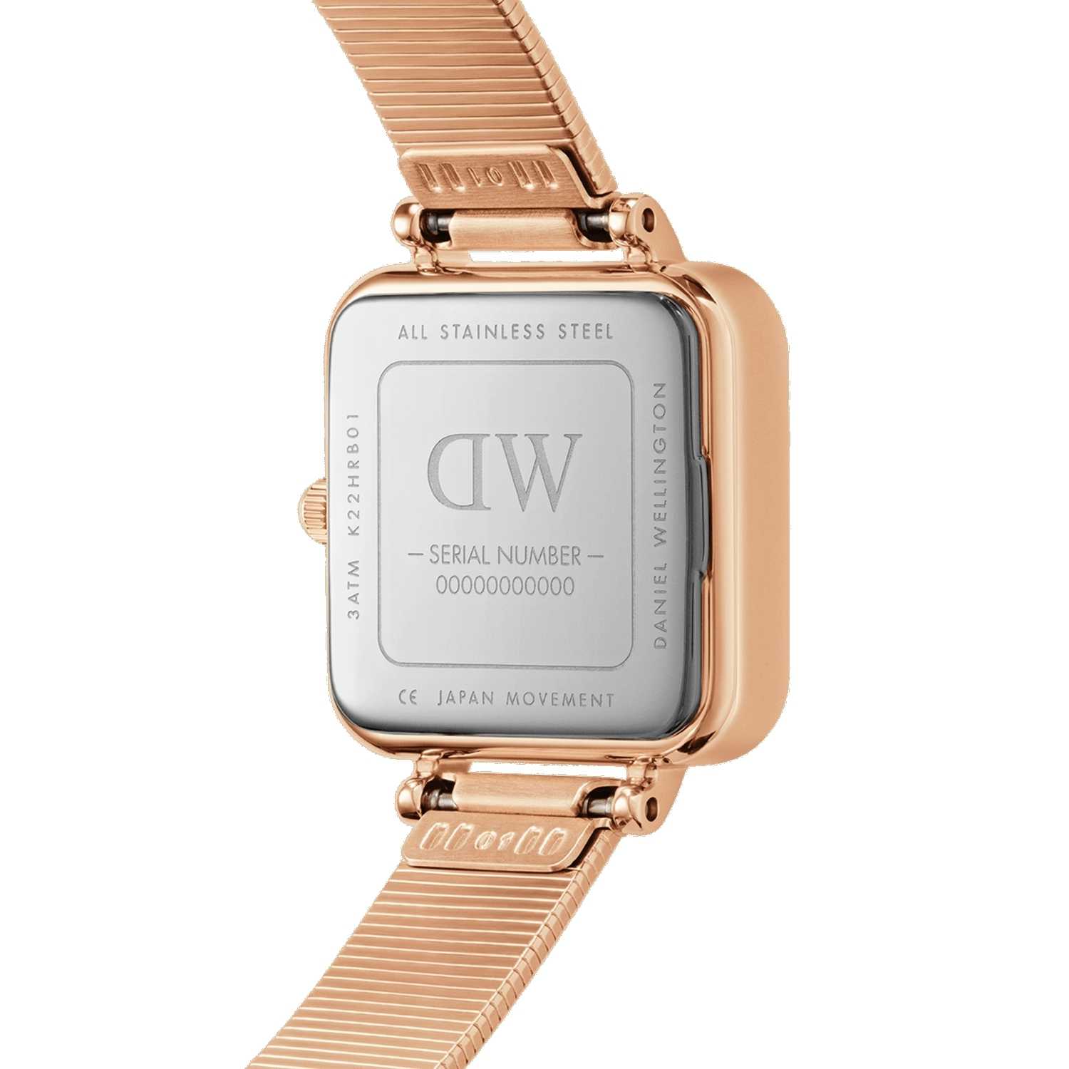 Daniel Wellington Quadro Studio Women Watches Rose Gold | DL9172580