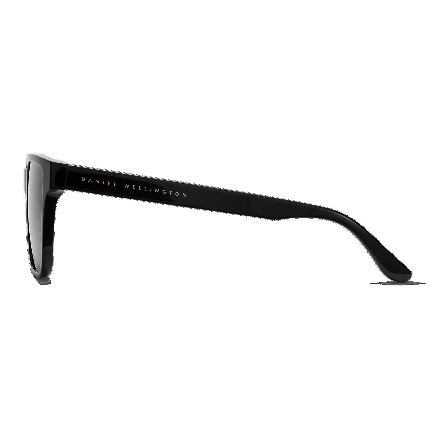 Daniel Wellington Rectangular Bio-Acetate Sunglasses Black | HG5634927